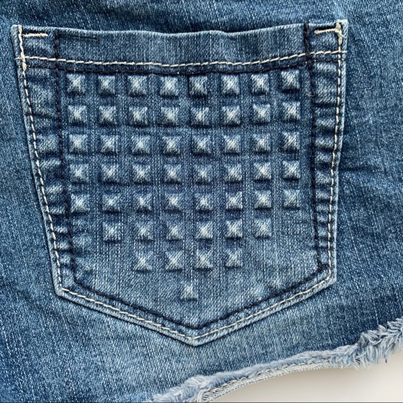 Low Rise Denim Shorts Youth Size 7 - Picture 6 of 9